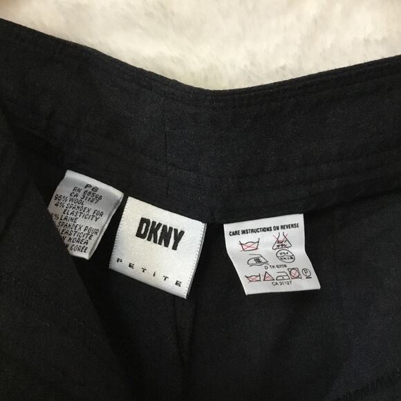 DKNY Dark Gray High-Waist Dress Pants - Picture 8 of 16